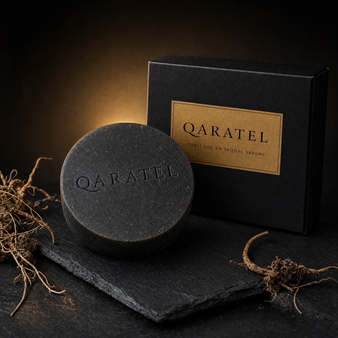 Qaratel - Ağ Saça Qarşı Təbii Sabun